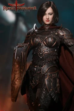 Phicen / TBLeague 1/6 Actionfigur Royal Defender-Black (Short Hair Version)