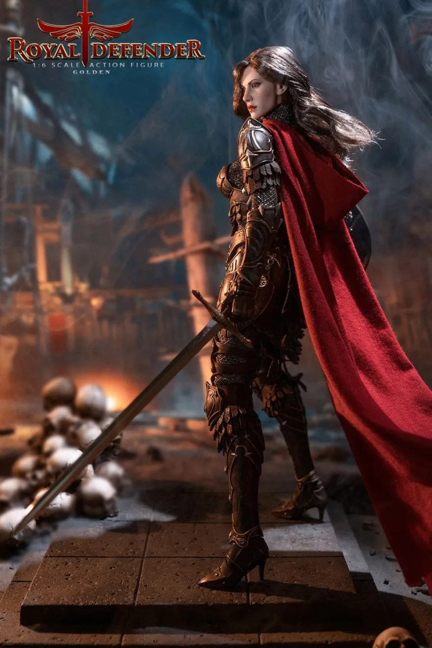 Phicen / TBLeague 1/6 Actionfigur Royal Defender-Golden (Long Hair Version)