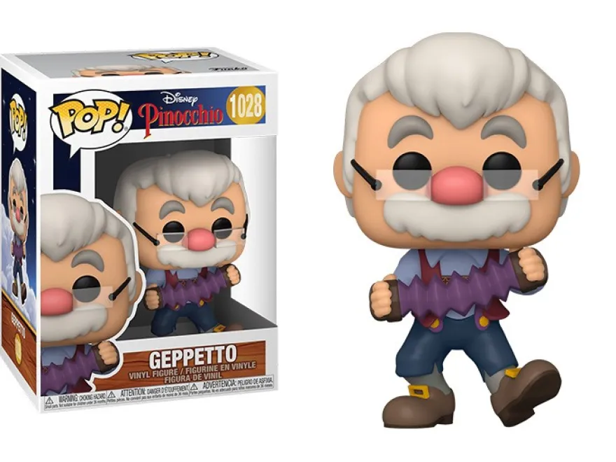 Pinocchio 80th Anniversary Funko Pop! Vinylfigur Geppetto