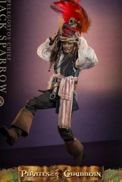 Pirates of the Caribbean - Fluch der Karibik 2 DX Actionfigur 1/6 Pelegostos Chief Jack Sparrow
