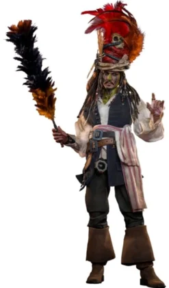 Pirates of the Caribbean - Fluch der Karibik 2 DX Actionfigur 1/6 Pelegostos Chief Jack Sparrow