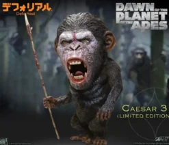 Planet der Affen: Revolution Defo-Real Series Soft Vinyl Statue Caesar (Warrior Face) Limited Editio