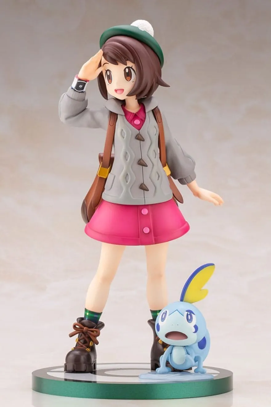 Pokémon ARTFXJ Statue 1/8 Gloria & Memmeon 21 cm