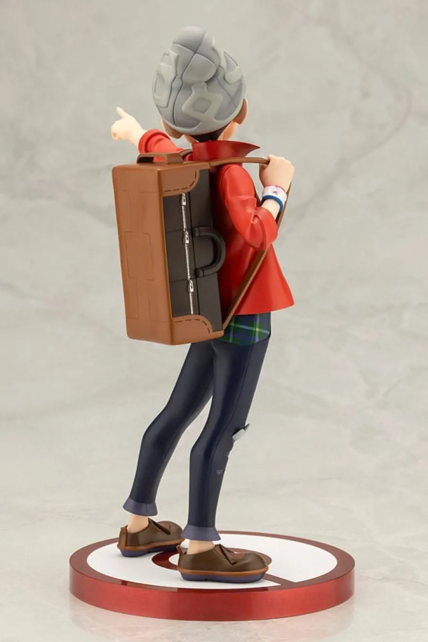 Pokémon ARTFXJ Statue 1/8 Victor & Hopplo 21 cm