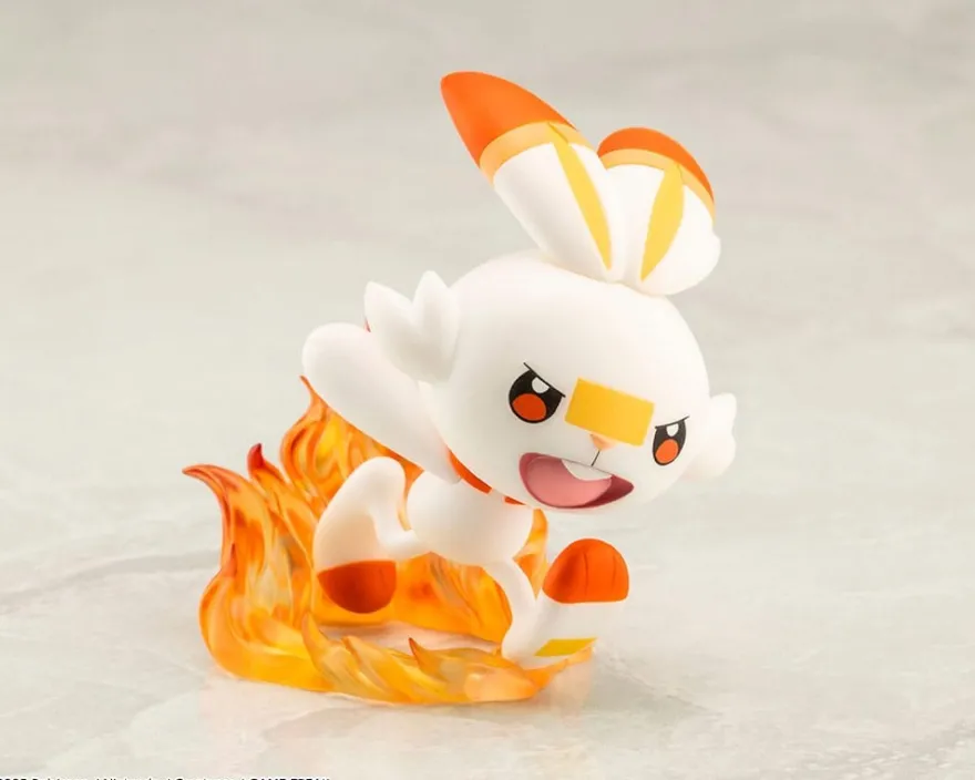 Pokémon ARTFXJ Statue 1/8 Victor & Hopplo 21 cm