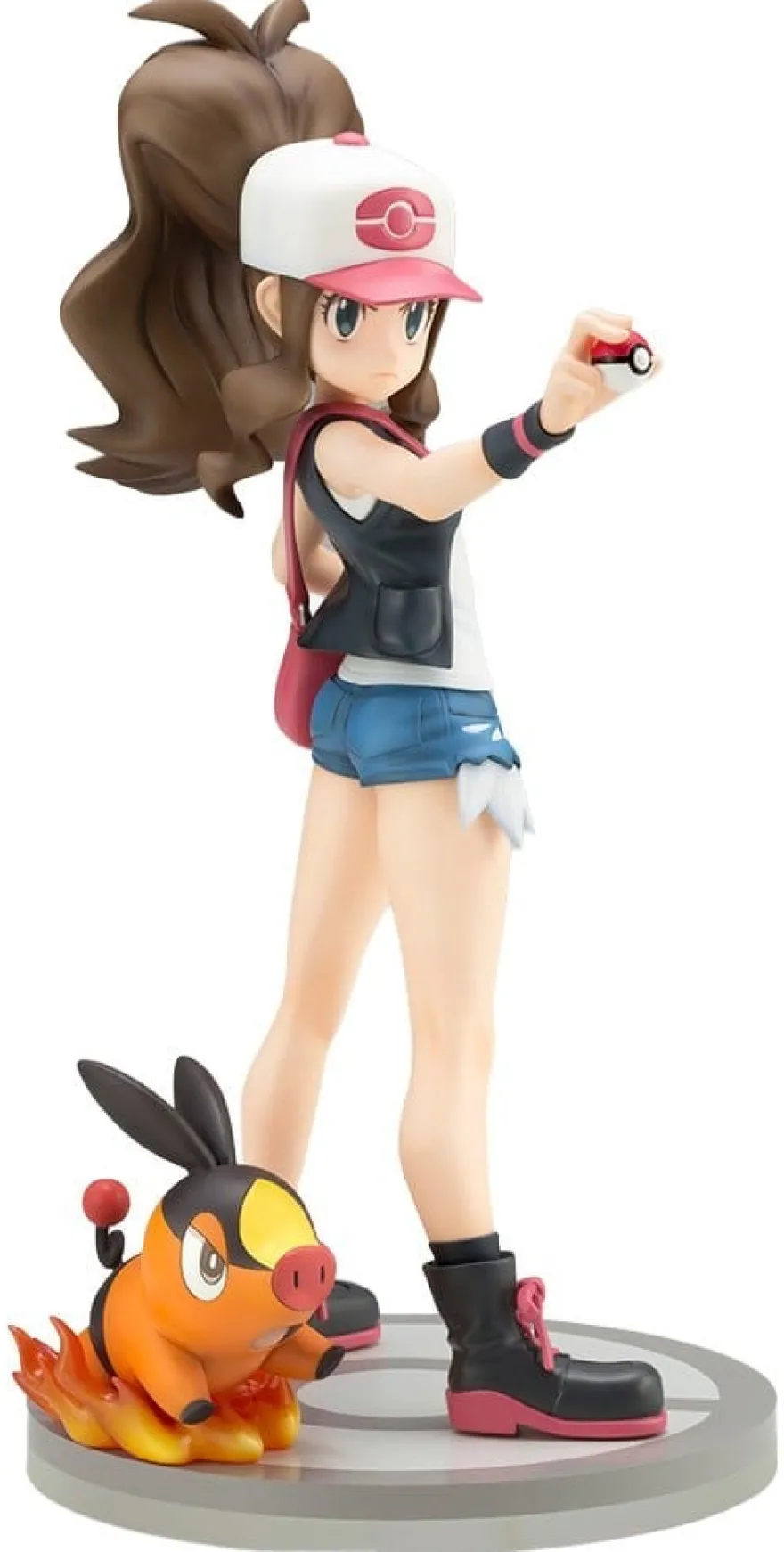 Pokémon PVC Figur 1/8 Hilda with Tepig Artfx J 21 cm