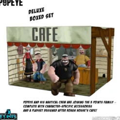 Popeye '5 Points' Actionfiguren Deluxe Box-Set