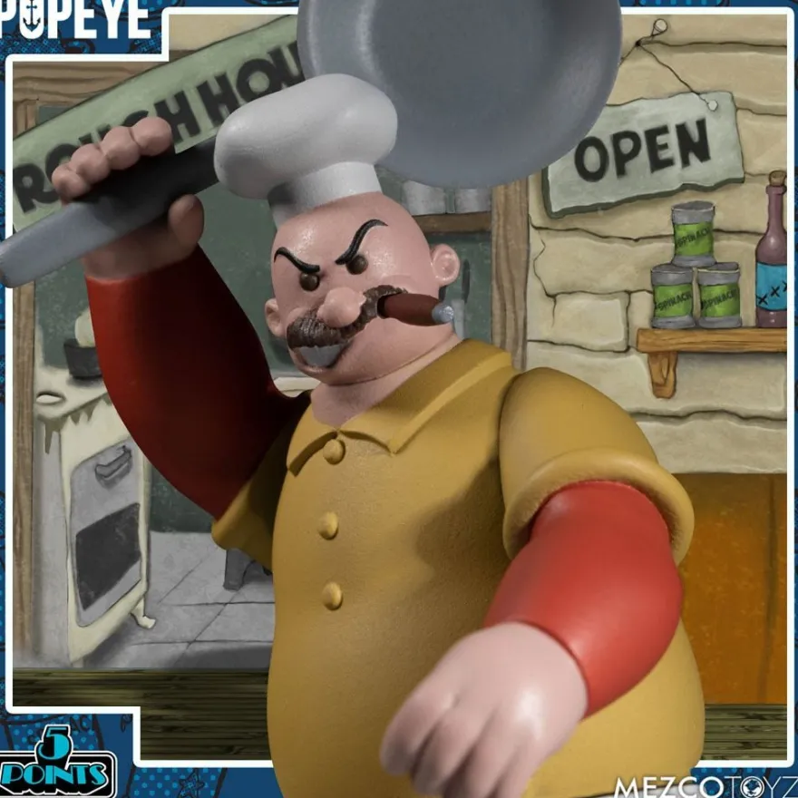 Popeye '5 Points' Actionfiguren Deluxe Box-Set