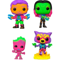 POP pack 4 figures Marvel Guardians of the Galaxy 2 Exclusive