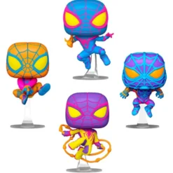 POP pack 4 figures Marvel Spiderman Miles Morales Exclusive