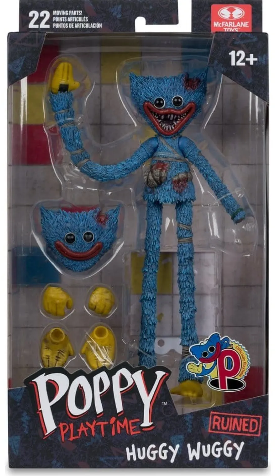Poppy Playtime Actionfigur Huggy Wuggy Ruined 19 cm