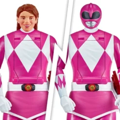 Power Rangers Actionfigur Auto-Morphin Pink Ranger 12 cm