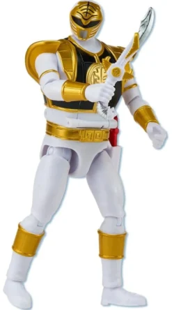 Power Rangers Auto-Morphin Actionfigur White Ranger 15 cm