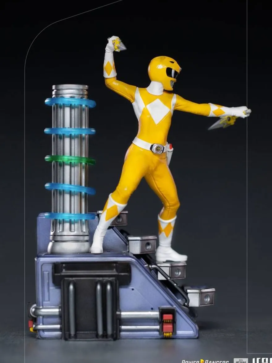 Power Rangers BDS Art Scale Statue 1/10 Yellow Ranger