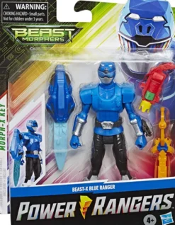 Power Rangers Beast Morphers Basic Actionfigur 15 cm Blue Ranger (Beast X Mode)