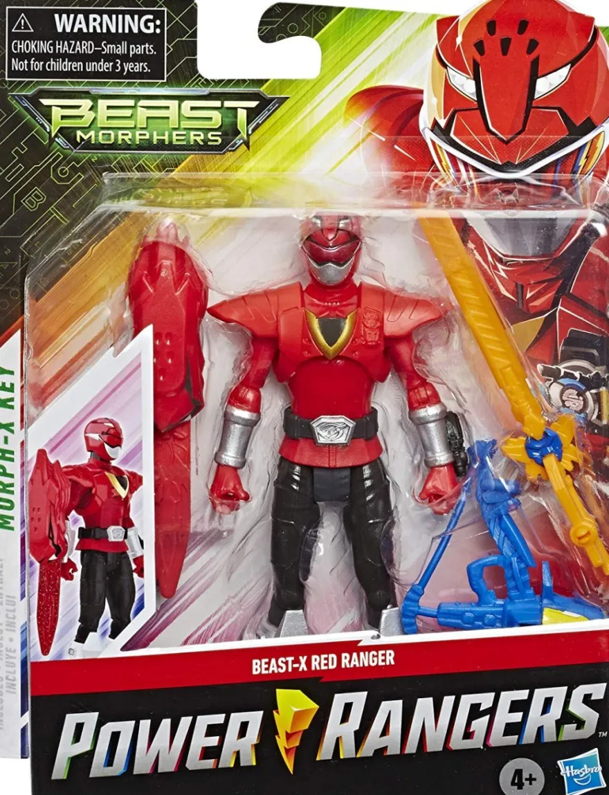 Power Rangers Beast Morphers Basic Actionfigur 15 cm Red Ranger (Beast X Mode)