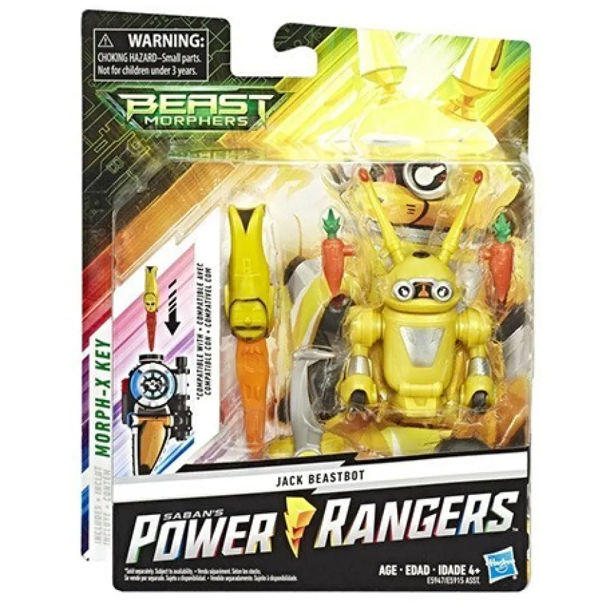 Power Rangers Beast Morphers Basic Actionfigur 15 cm Jax Beastbot