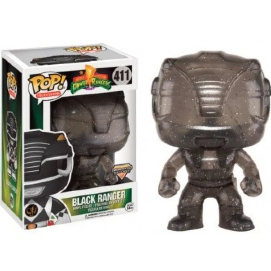 Power Rangers Funko Pop! Vinylfigur Black Ranger (Morphing) 411 Exclusive