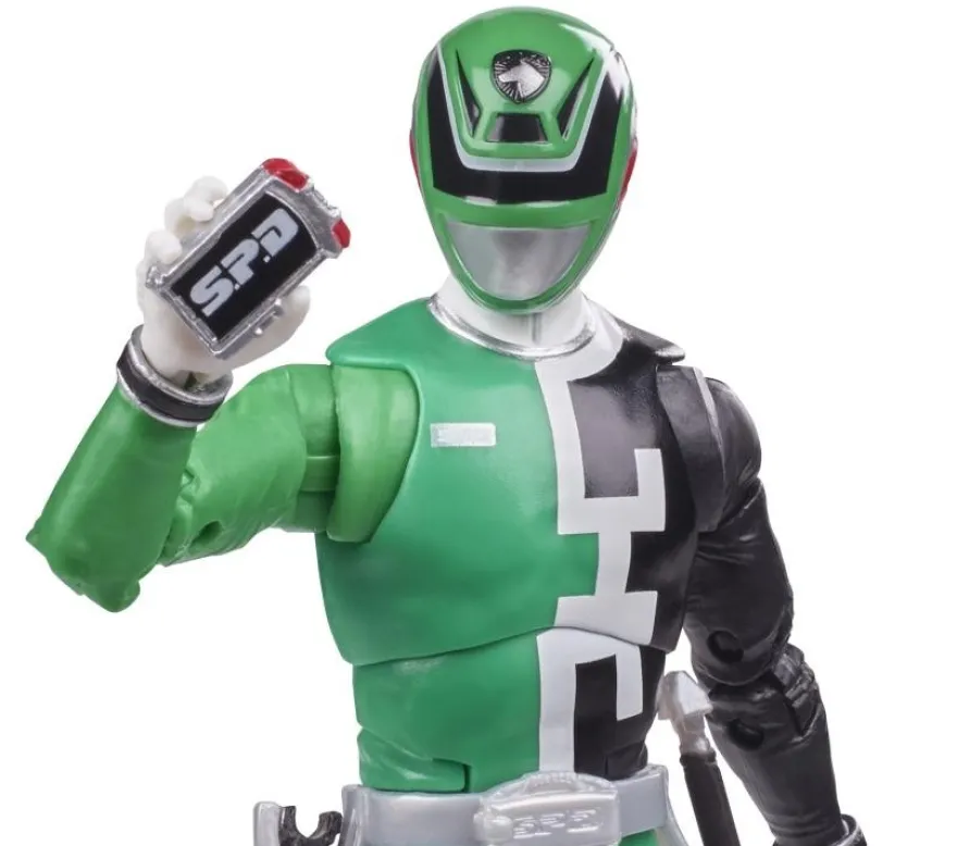 Power Rangers Lightning Collection Actionfigur 15 cm SPD Green Ranger