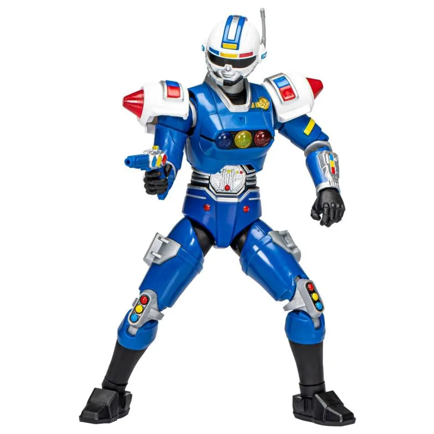 Power Rangers Lightning Collection Actionfigur 15 cm Turbo Blue Senturion
