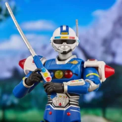 Power Rangers Lightning Collection Actionfigur 15 cm Turbo Blue Senturion