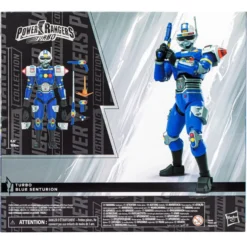 Power Rangers Lightning Collection Actionfigur 15 cm Turbo Blue Senturion