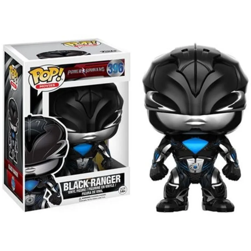 Power Rangers Movie Funko Pop! Vinylfigur Black Ranger 396