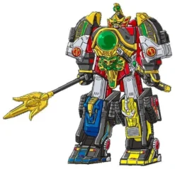 Power Rangers Thunder Megazord with Mega Power Sword Actionfigur 28 cm