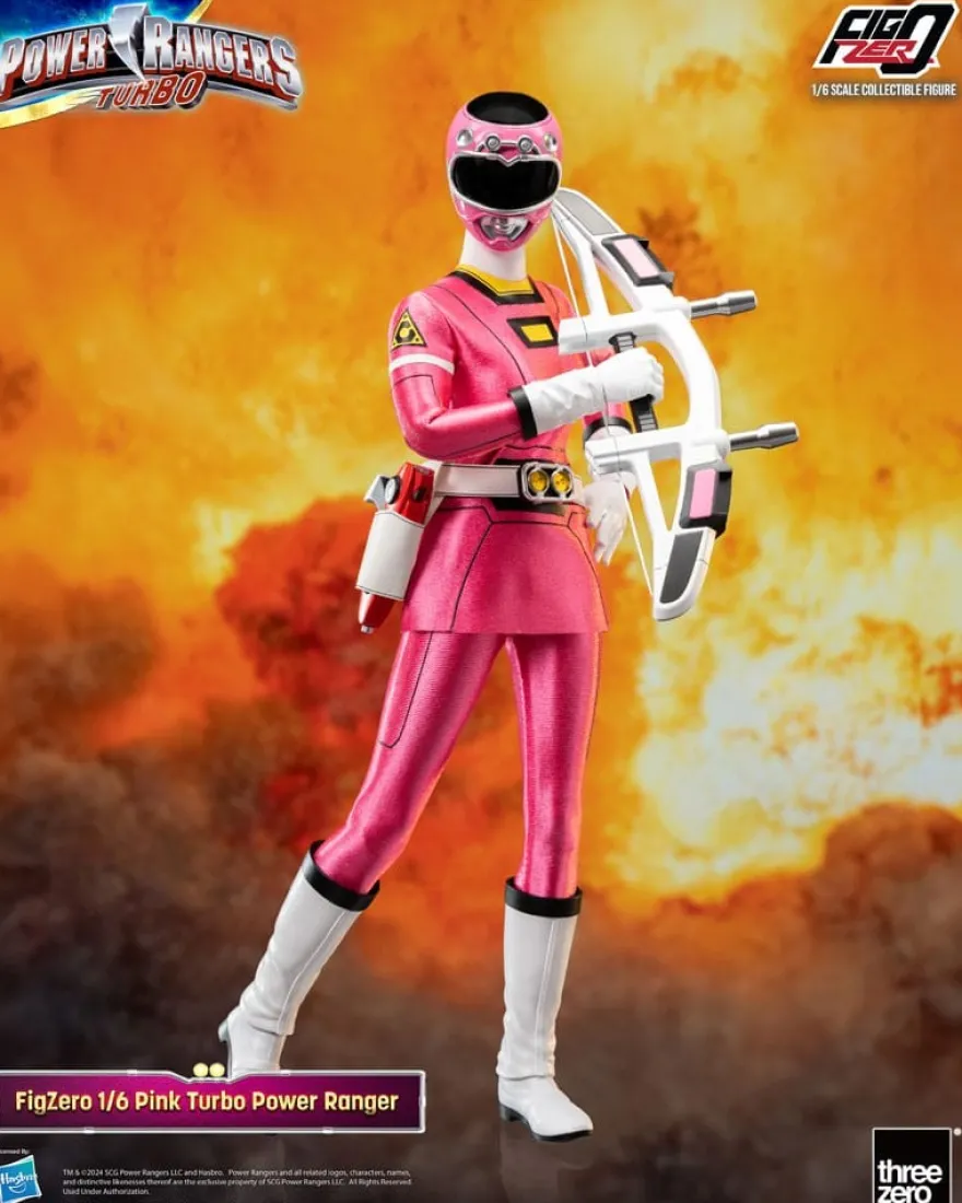Power Rangers Turbo FigZero Actionfigur 1/6 Pink Turbo Power Ranger 30 cm