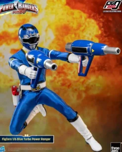 Power Rangers Turbo FigZero Actionfigur 1/6 Blue Turbo Power Ranger 30 cm