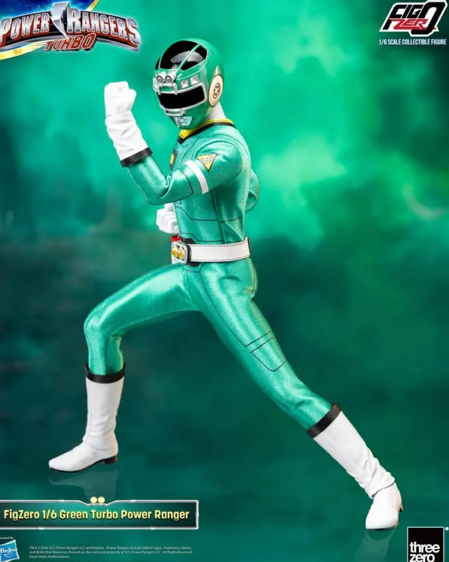 Power Rangers Turbo FigZero Actionfigur 1/6 Green Turbo Power Ranger 30 cm