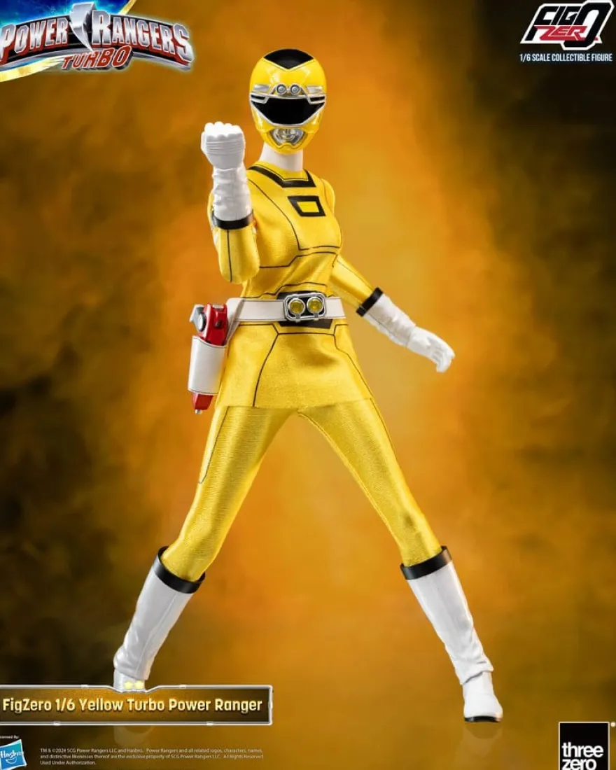 Power Rangers Turbo FigZero Actionfigur 1/6 Yellow Turbo Power Ranger 30 cm