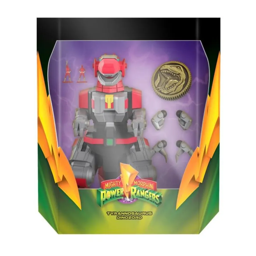Power Rangers Ultimates Actionfigur Tyrannosaurus Dinozord
