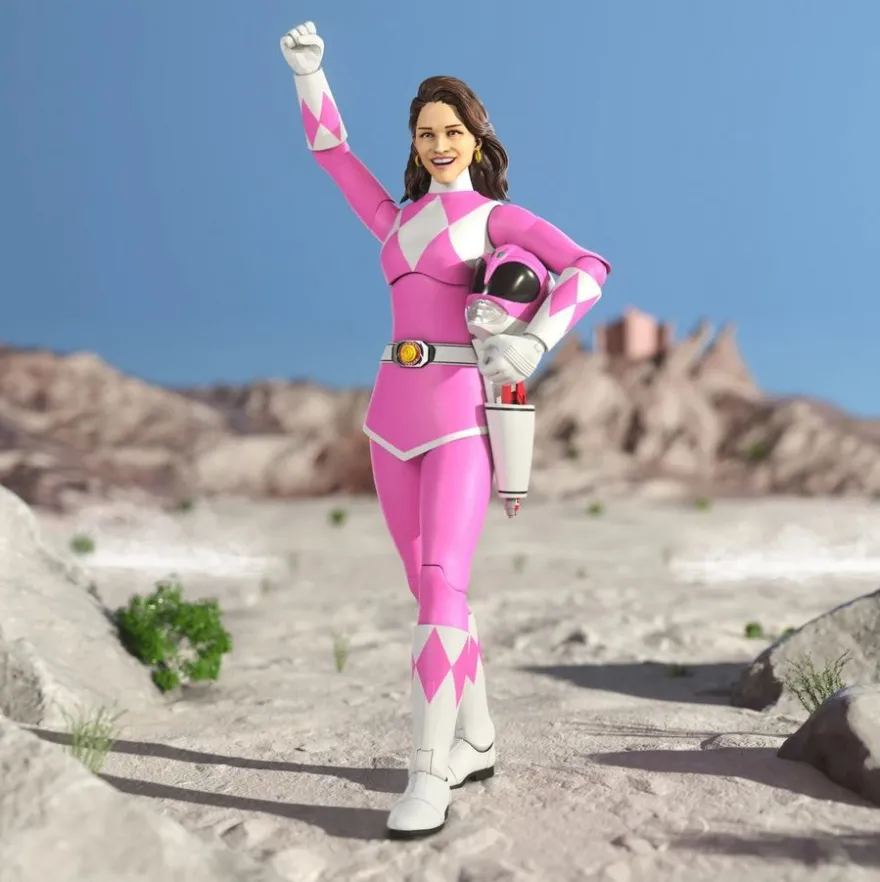 Power Rangers Ultimates Actionfigur Mighty Morphin Pink Ranger