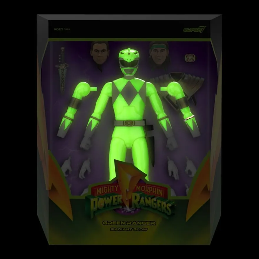 Power Rangers Ultimates Actionfigur Green Ranger (Glow) 18 cm