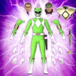 Power Rangers Ultimates Actionfigur Green Ranger (Glow) 18 cm