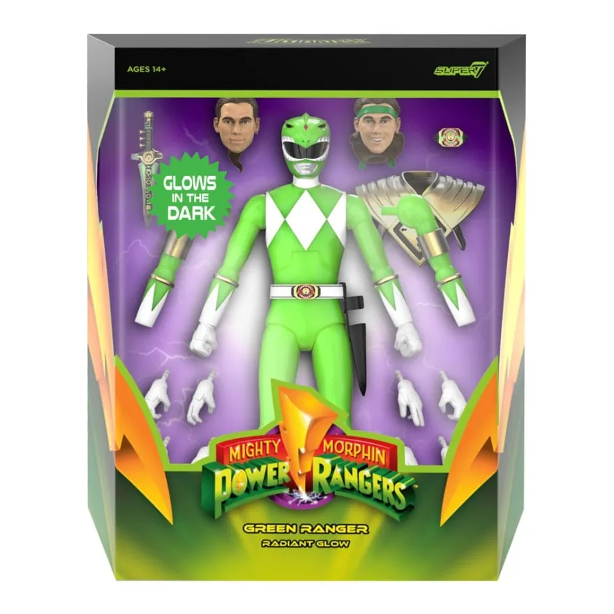 Power Rangers Ultimates Actionfigur Green Ranger (Glow) 18 cm