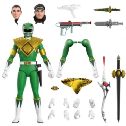Power Rangers Ultimates Actionfigur Mighty Morphin Green Ranger