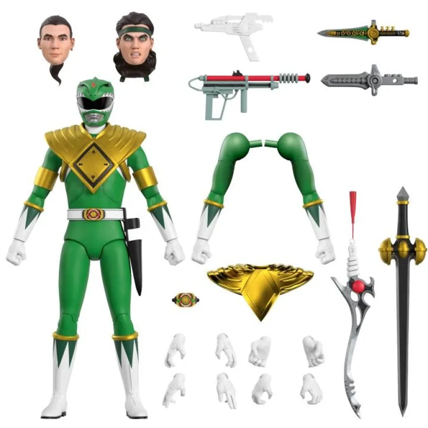 Power Rangers Ultimates Actionfigur Mighty Morphin Green Ranger