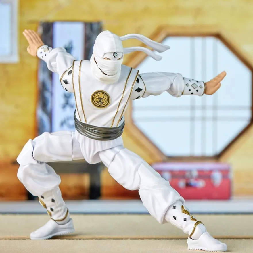 Power Rangers x Cobra Kai Lightning Collection Actionfigur Morphed Daniel LaRusso White Crane Ranger