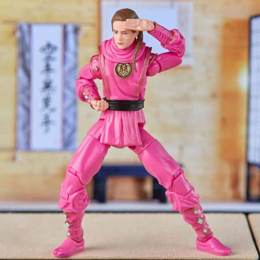 Power Rangers x Cobra Kai Lightning Collection Actionfigur Morphed Samantha LaRusso Pink Mantis Rang