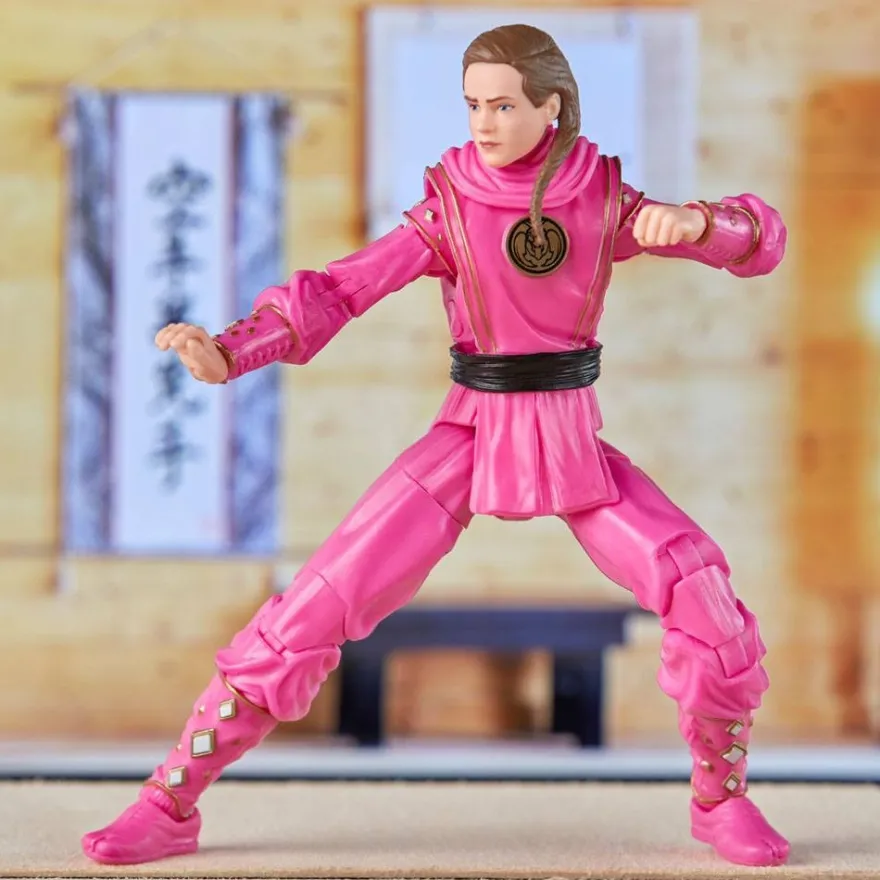 Power Rangers x Cobra Kai Lightning Collection Actionfigur Morphed Samantha LaRusso Pink Mantis Rang