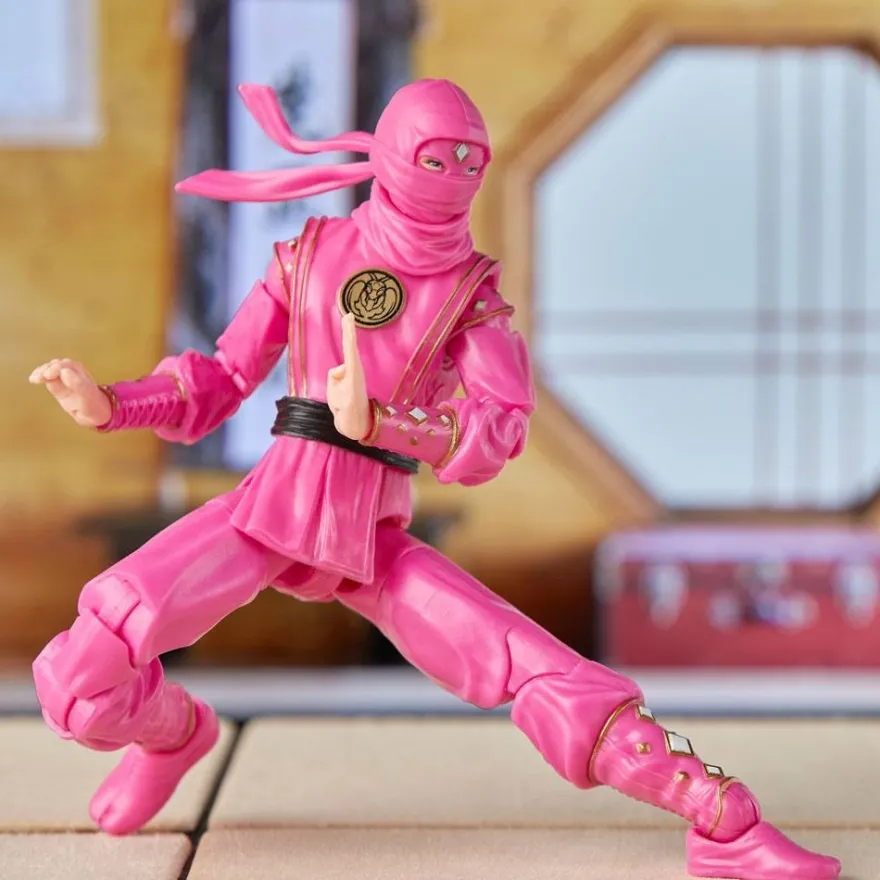 Power Rangers x Cobra Kai Lightning Collection Actionfigur Morphed Samantha LaRusso Pink Mantis Rang
