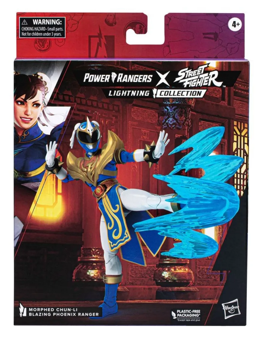 Power Rangers x Street Fighter Lightning Collection Actionfigur Morphed Chun-Li Blazing Phoenix Rang
