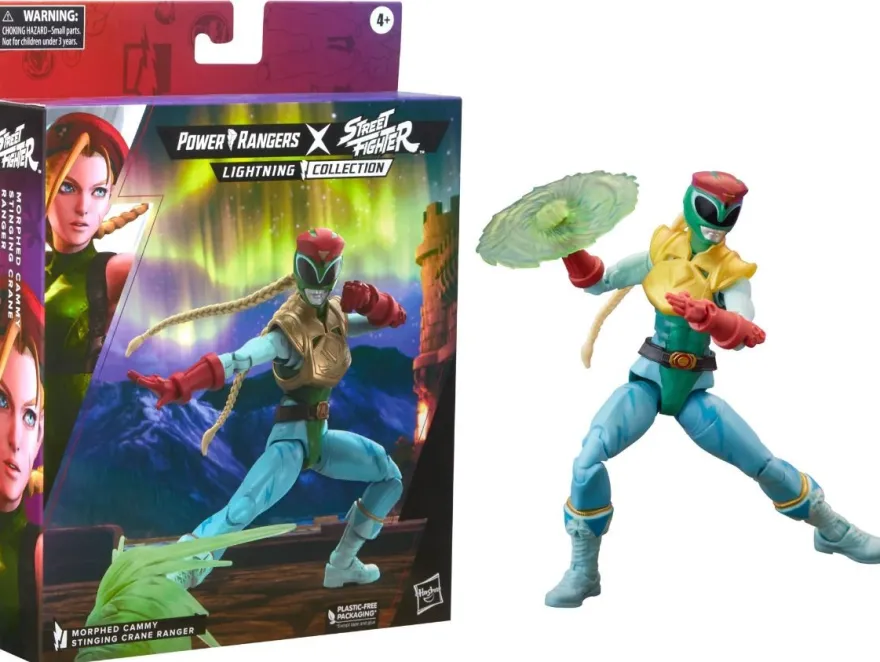 Power Rangers x Street Fighter Lightning Collection Actionfigur Morphed Cammy Stinging Crane Ranger