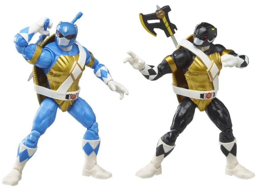 Power Rangers x Turtles Lightning Collection Actionfiguren 15 cm Morphed Donatello & Leonardo (2-Pac