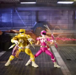 Power Rangers x Turtles Lightning Collection Actionfiguren 15 cm Morphed April O'Neil & Michelangelo