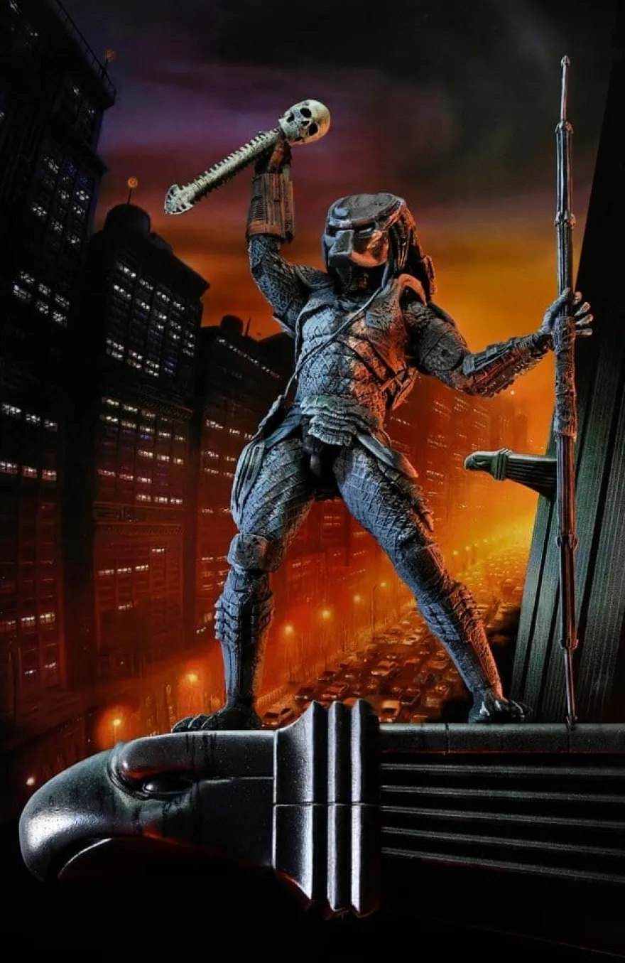 Predator 2 Actionfigur City Hunter Poster Series 18 cm