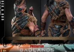 Predator: Badlands Movie Masterpiece Actionfiguren 2er-Pack 1/6 Dek (Bone Bison Armor) and Bud 31 cm