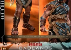 Predator: Badlands Movie Masterpiece Actionfiguren 2er-Pack 1/6 Dek (Bone Bison Armor) and Bud 31 cm